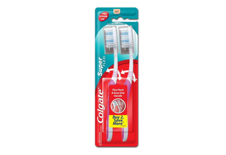 Colgate Toothbrush Super Flexi Twinpack