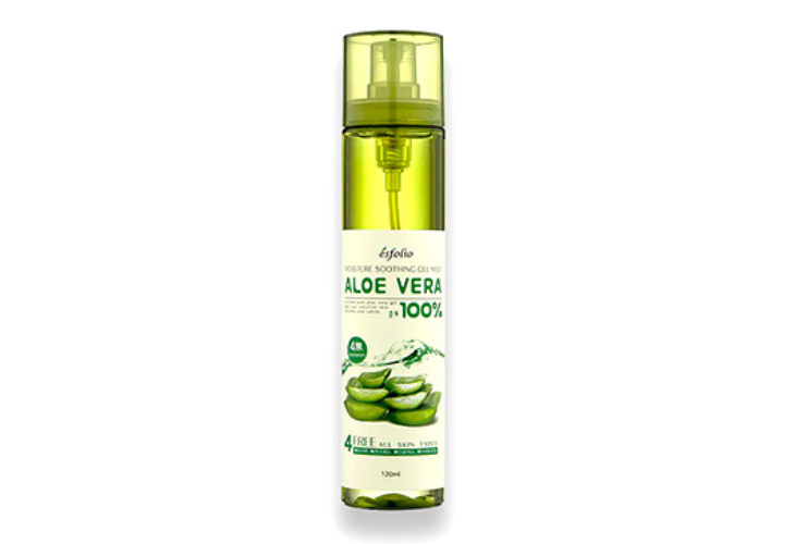 Esfolio Moisture Soothing Gel Mist Aloe Vera 100%