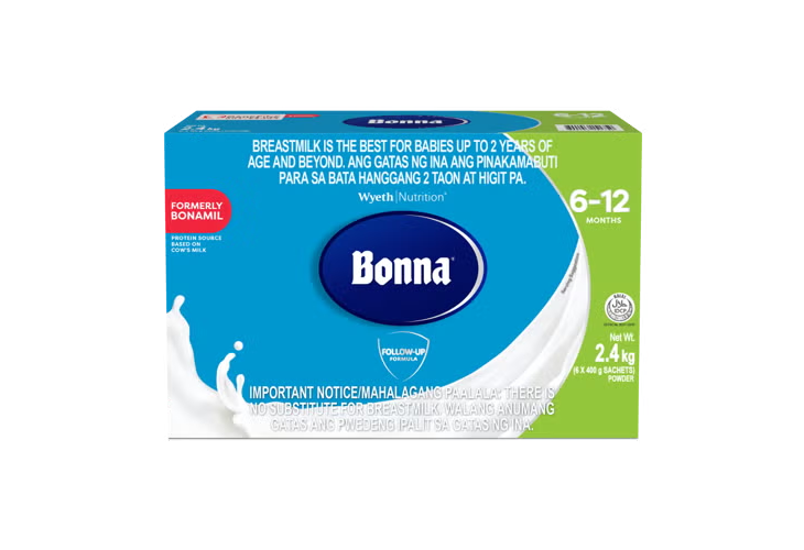 Bonna 6-12mos(Bonamil) 3x2.4kg