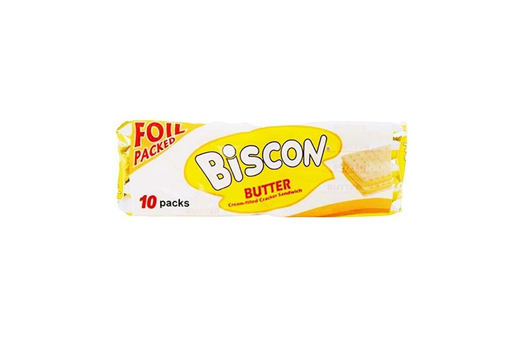 Biscon Butter Sandwich Crackers 34g