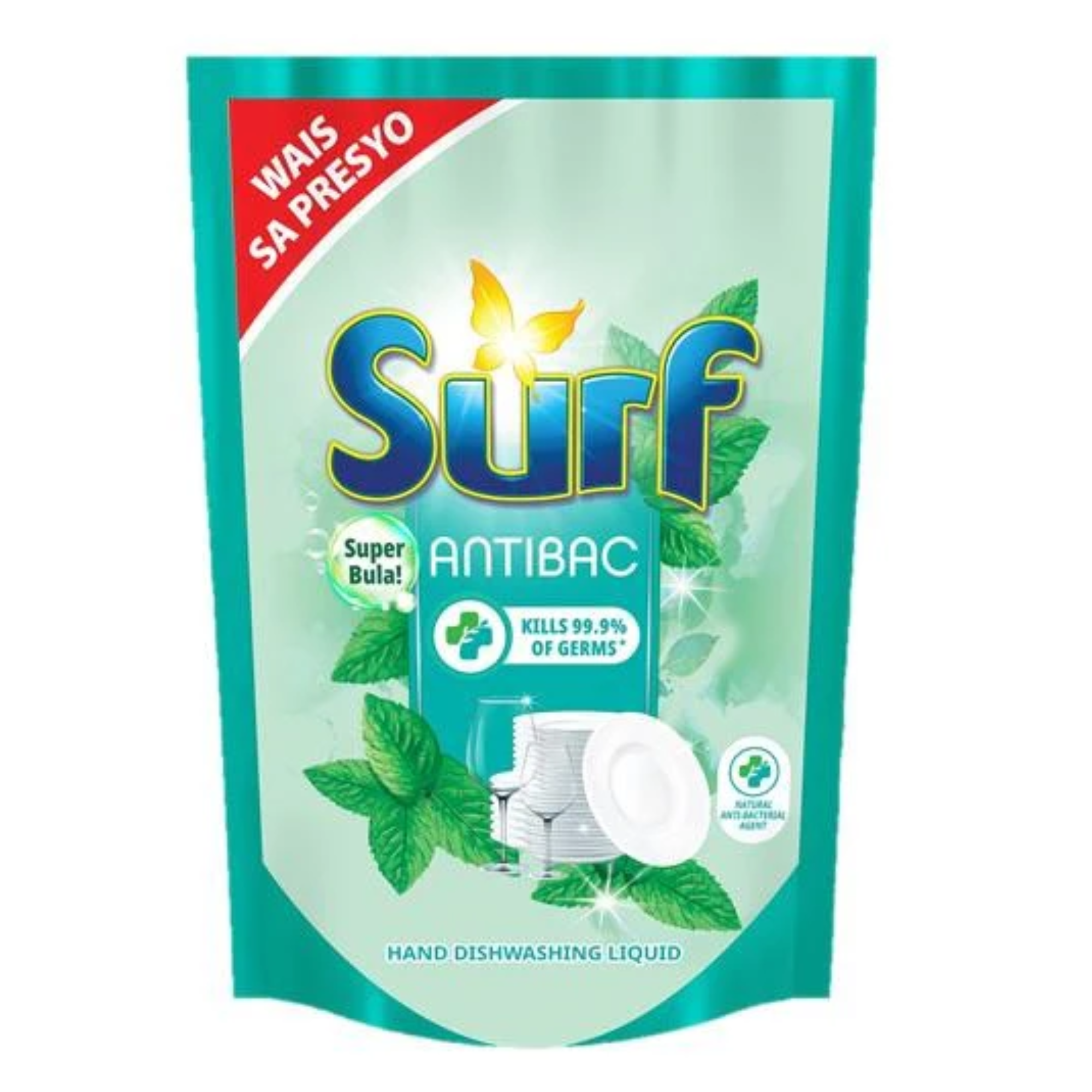 Surf Hand Dishwashing Liquid Anti-Bacterial Pouch 700ml