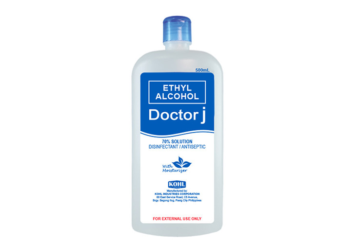 Doctor J 70% Ethyl Alcohol 500ml