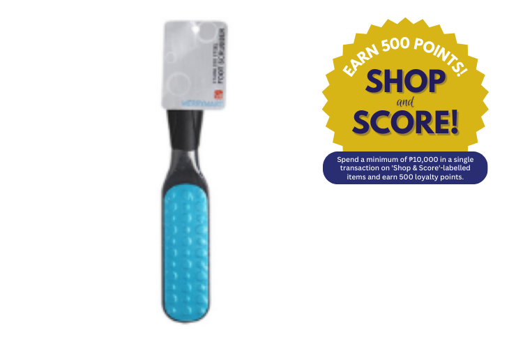 MerryMart Stainless Steel Foot Scrubber (Shop & Score 500!)