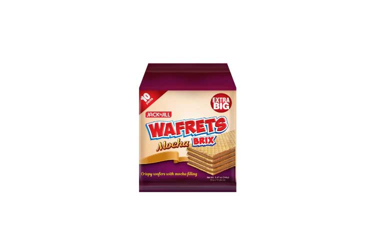 Jack & Jill Wafrets Mocha Brix 24g x 10s