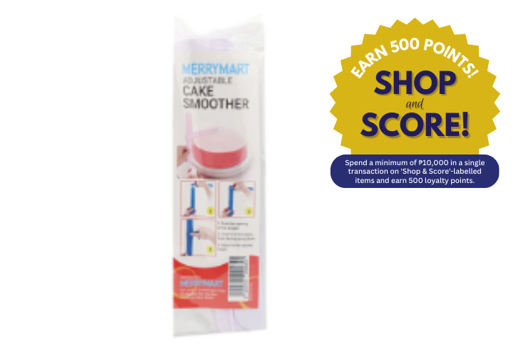 MerryMart Cake Smoother (Shop & Score 500!)