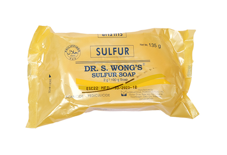 Dr. S. Wong's Sulfur Yellow Soap 135g