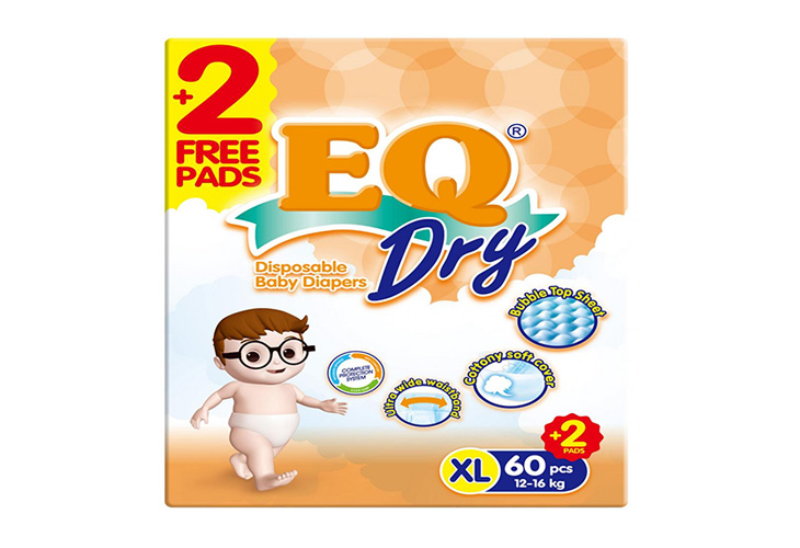 EQ Dry Mega Pack Extra Large 60's