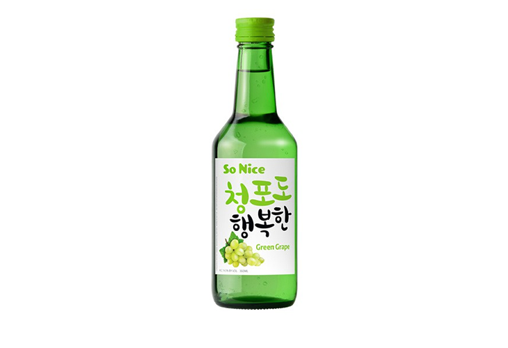 So Nice Soju Green Grape 360ml