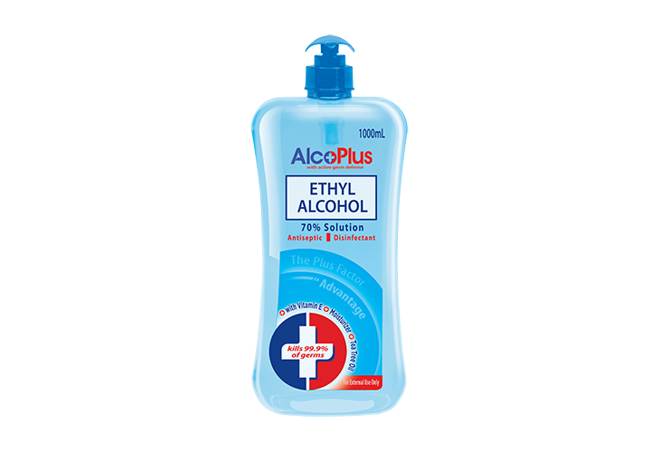 Alcoplus 70% Ethyl Alcohol Pump 1000ml