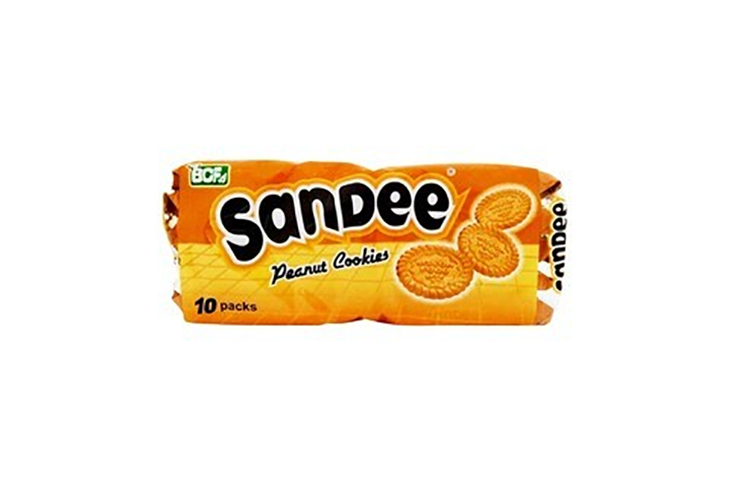 Sandee Peanut Cookies 30g 10s