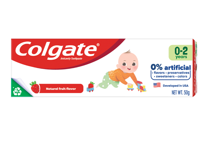 Colgate Kids Free From 0-2 Years 50g
