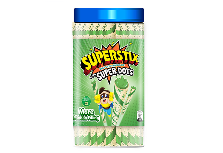 SuperStix Pandan Jr. w/ Flavored Dots 330g