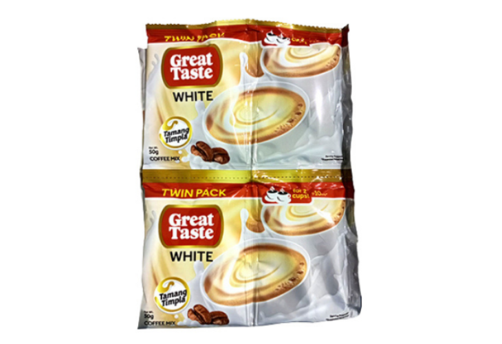 Great Taste White Coffee Twin Pack 3in1 50g 10s
