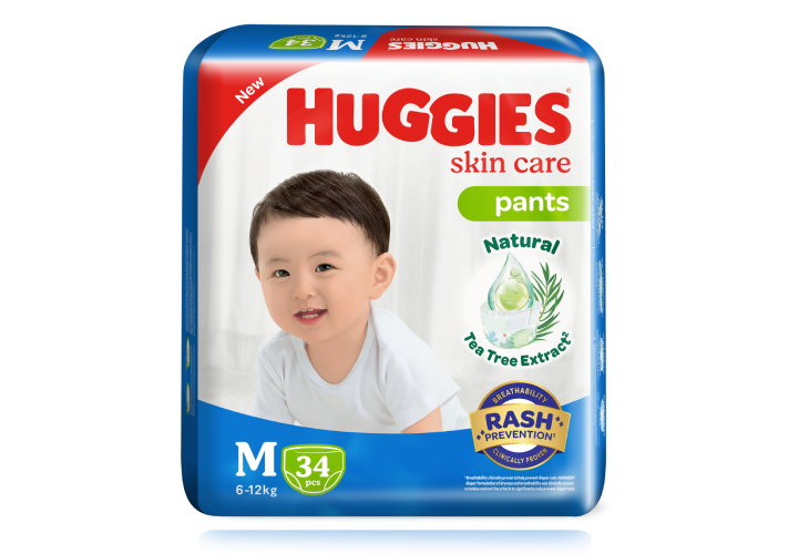 Huggies Diaper Skin Care Medium 34s