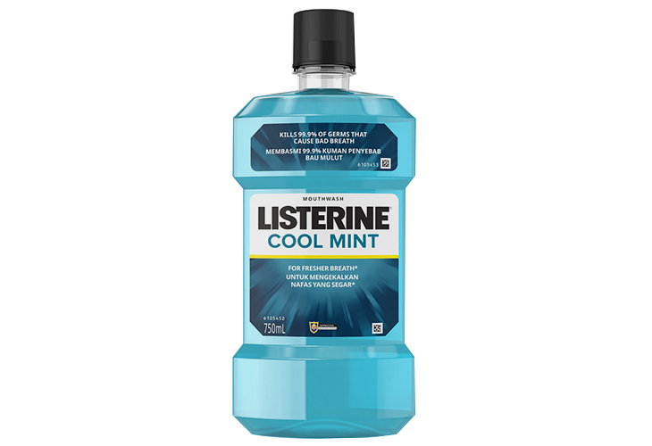 Listerine Cool Mint Mouthwash 750ml