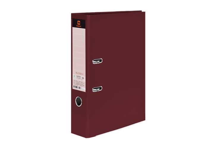 Elephant Lever Arch File  Sip 70mm Burgundy A4