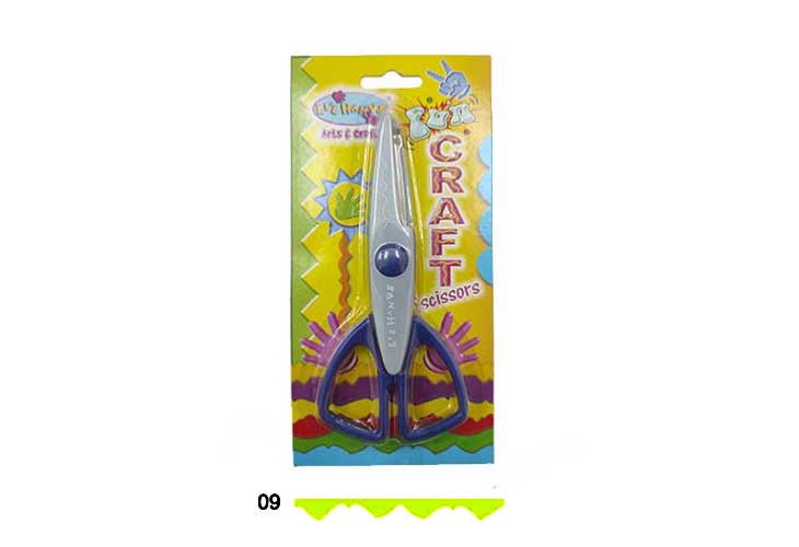 Li'l Hands Fun Craft Scissors #9 Textured Wave