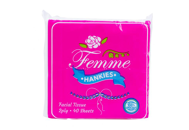 Femme Hankies by 2 ply