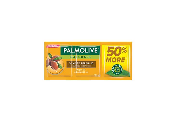 Palmolive Naturals Shampoo Damage Repair 10 Yellow 15mL'6s