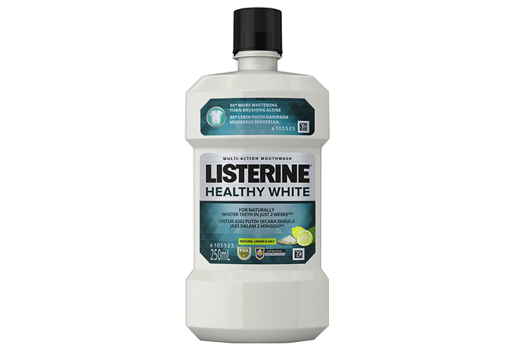 Listerine Healthy White Mouthwash 250ml