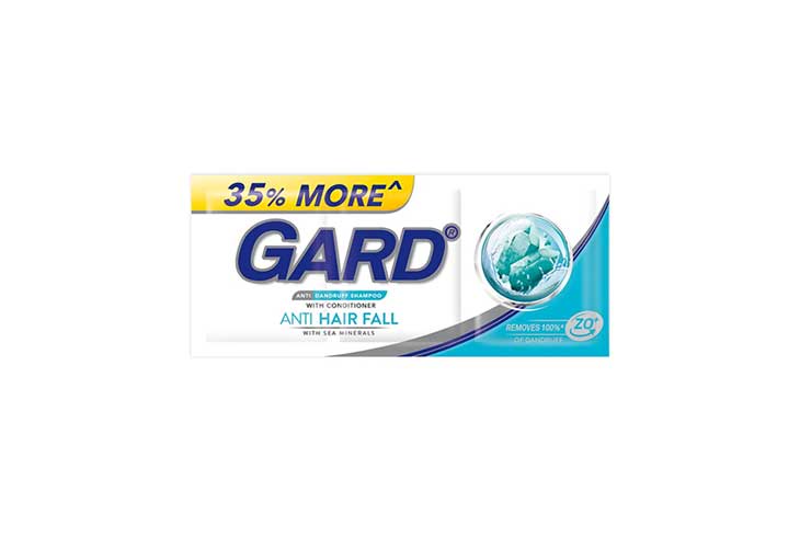 Gard Shampoo Anti Hair Fall Blue 12ml'6s