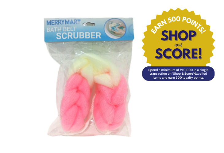 Merrymart Bath Belt Scrubber (Shop & Score 500!)