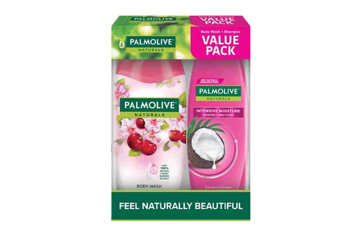 Palmolive Body Wash Calming Pleasure 200ml + Palmolive Shampoo 180ml