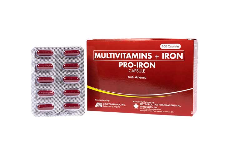 Propan With Iron Capsule Price In Mercury Drug