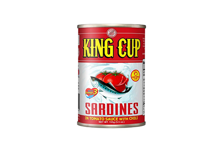 King Cup Sardines In Tomato Sauce Chili Eoc 155G