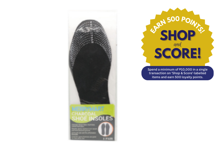 MerryMart Insole with Charcoal (Shop & Score 500!)