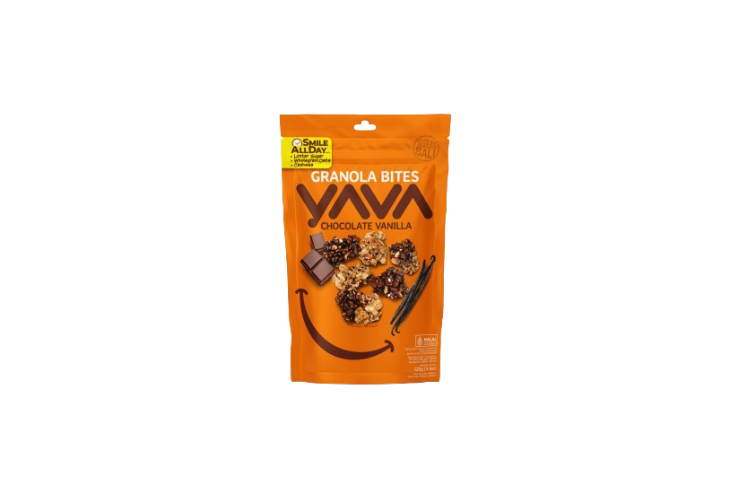 YAVA Granola Bites Tropical Fruits 400g