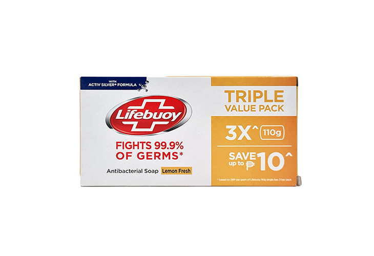 Lifebuoy Bar Lemon Fresh Multi Pack 100G 3s