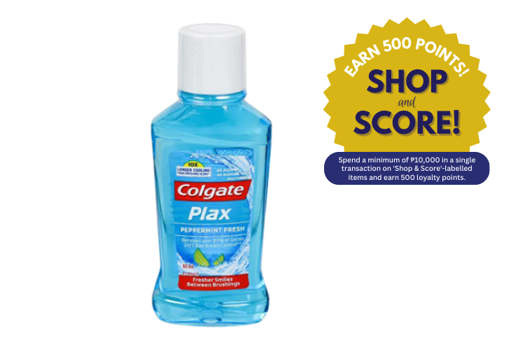 Colgate Plax Mouthwash Peppermint Fresh (Shop & Score 500!)