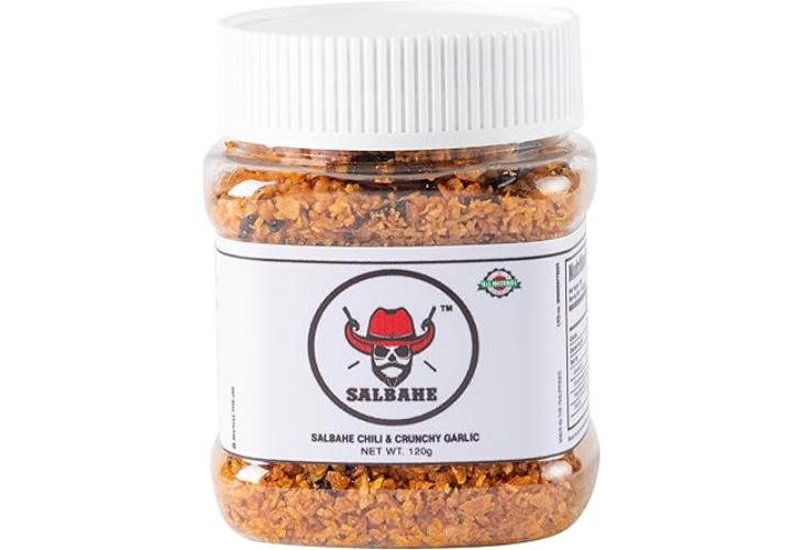 Salbahe Chili & Crunchy Garlic 120g