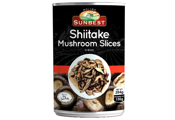 Sunbest Shiitake Mushroom Slices 284g