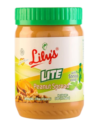 Lilys Peanut Spreads Lite 500g