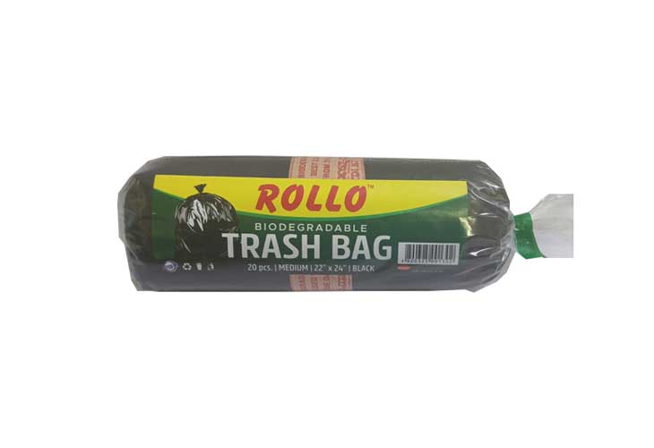 Rollo Trash Bag Medium 22'' x 24'' Black '20s