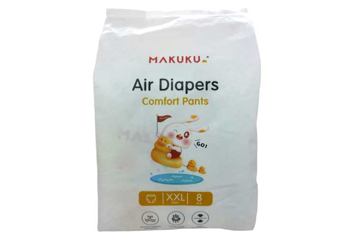 Makuku Air Diaper Pants Comfort Tape XX Large 18's