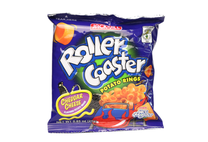 Roller Coaster Cheddar Cheese 24g