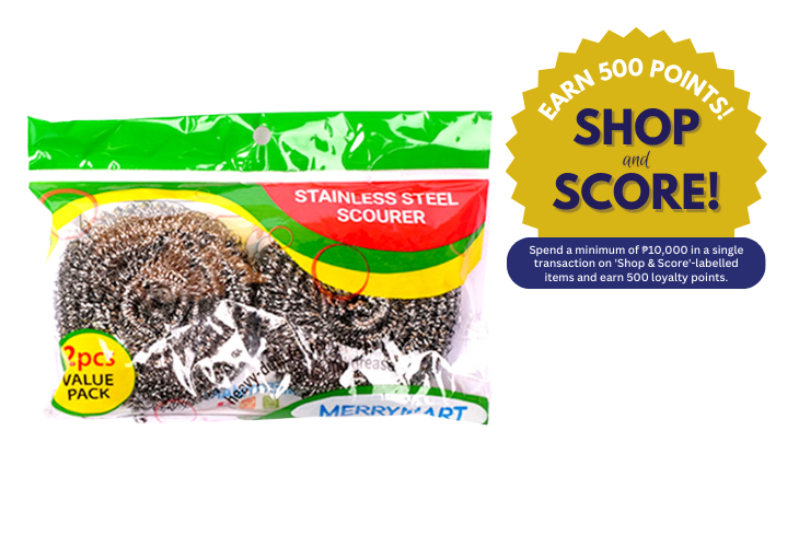 MerryMart Stainless Steel Scourer (Shop & Score 500!)