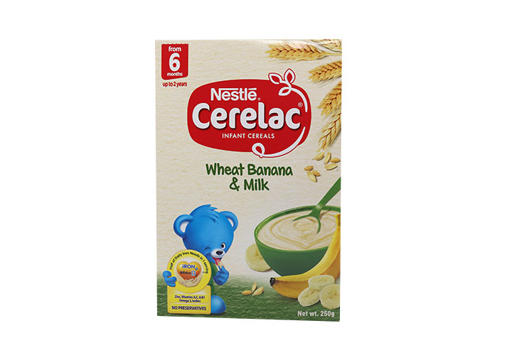 Nestle Cerelac Wheat Banana Milk 250g