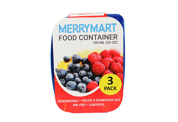 MerryMart Microwave Food Storage 709ml