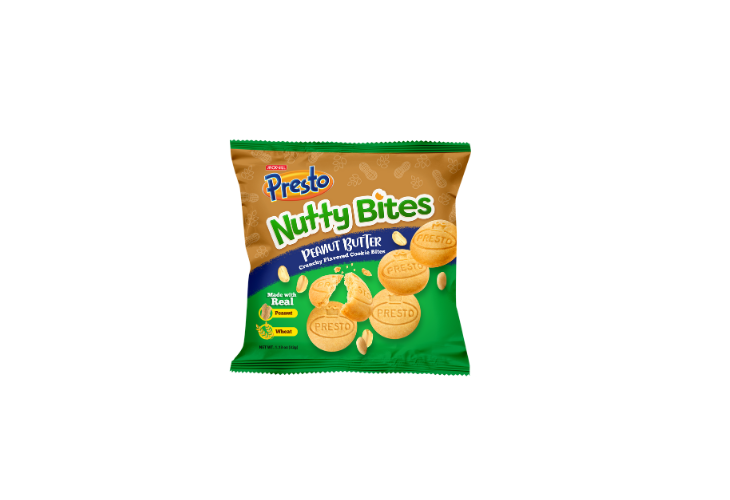 J&J Presto Nutty Bites Peanut Butter 32g