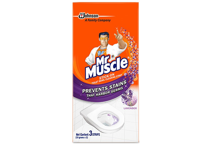 Mr.Muscle Stick On Strip Lavander