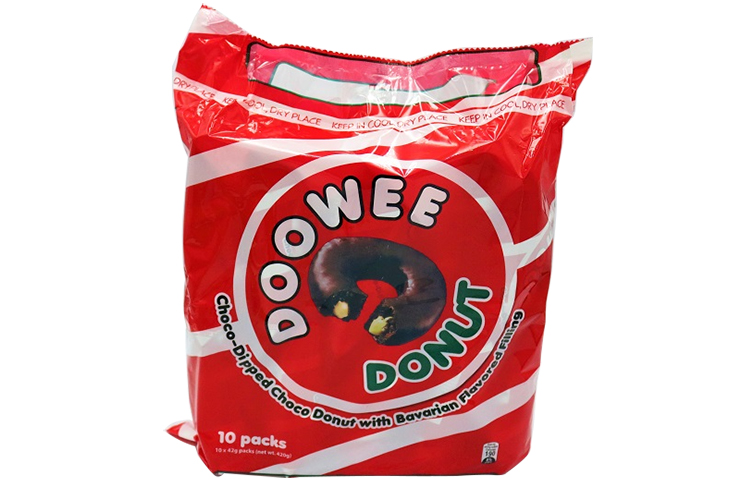 Doowee Donut Choco 42g 10s