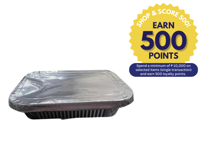 Edison Aluminum Tray# 103 with Cover 5's (Shop & Score 500!)