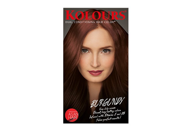 Kolours Hair Dye Burgundy 120ml