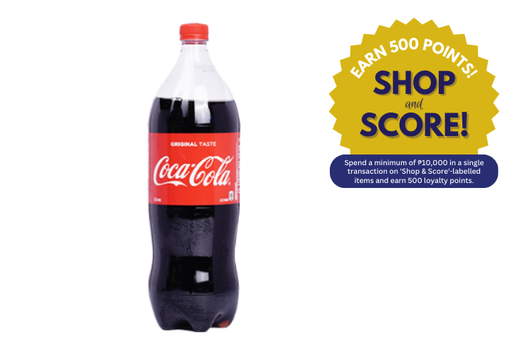Coke Regular 1.5 Liter (Shop & Score 500!)