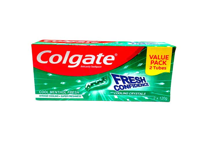 Colgate Cool Menthol Fresh Twin Pack 120g