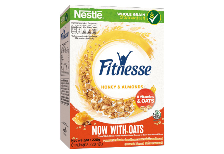 Fitnesse Honey & Almond Breakfast Cereal 220g